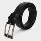 Black Pu Casual Belt, , small image number null