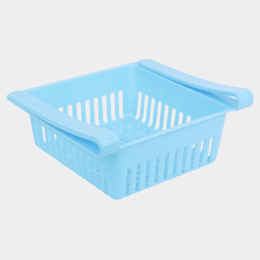 Blue Plastic Basket, , large