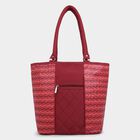Women's Maroon Polyurethane Hand Bag, , small image number null
