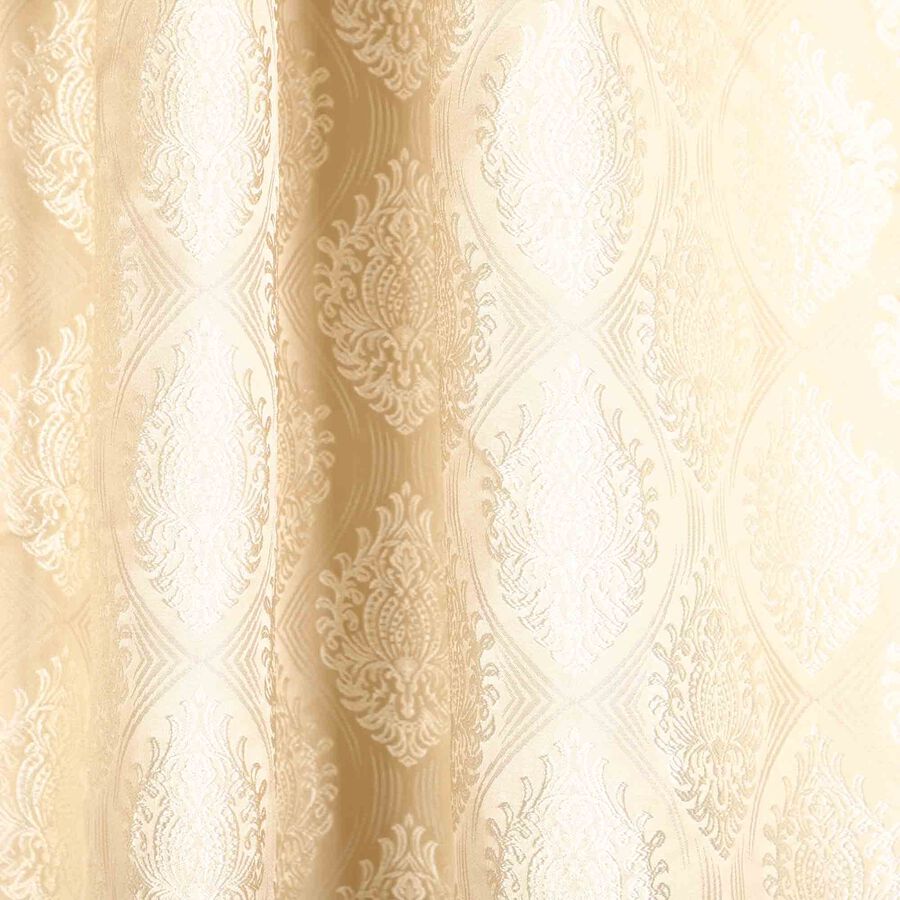 9ft. Cream Polyester Curtain, , large