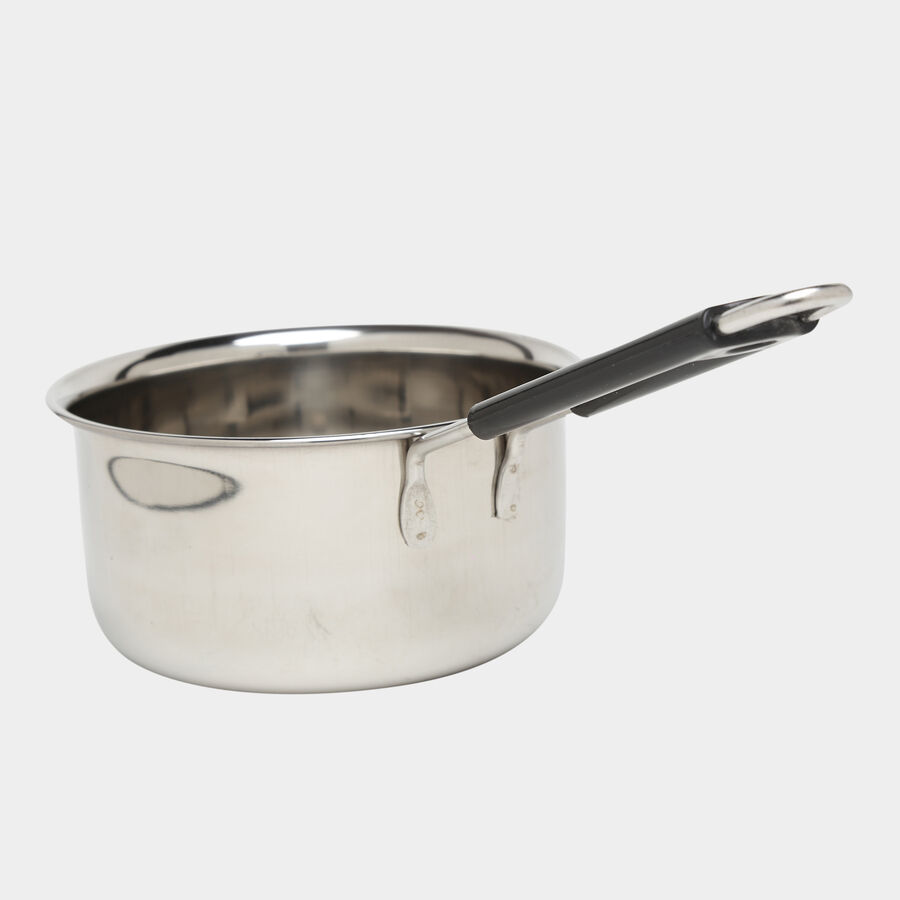 Stainless Steel Sauce Pan 16 cm - 1.1 L, Induction Compatible, , large image number null