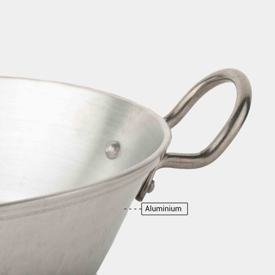 1.7 L Aluminum Kadhai, , large image number null
