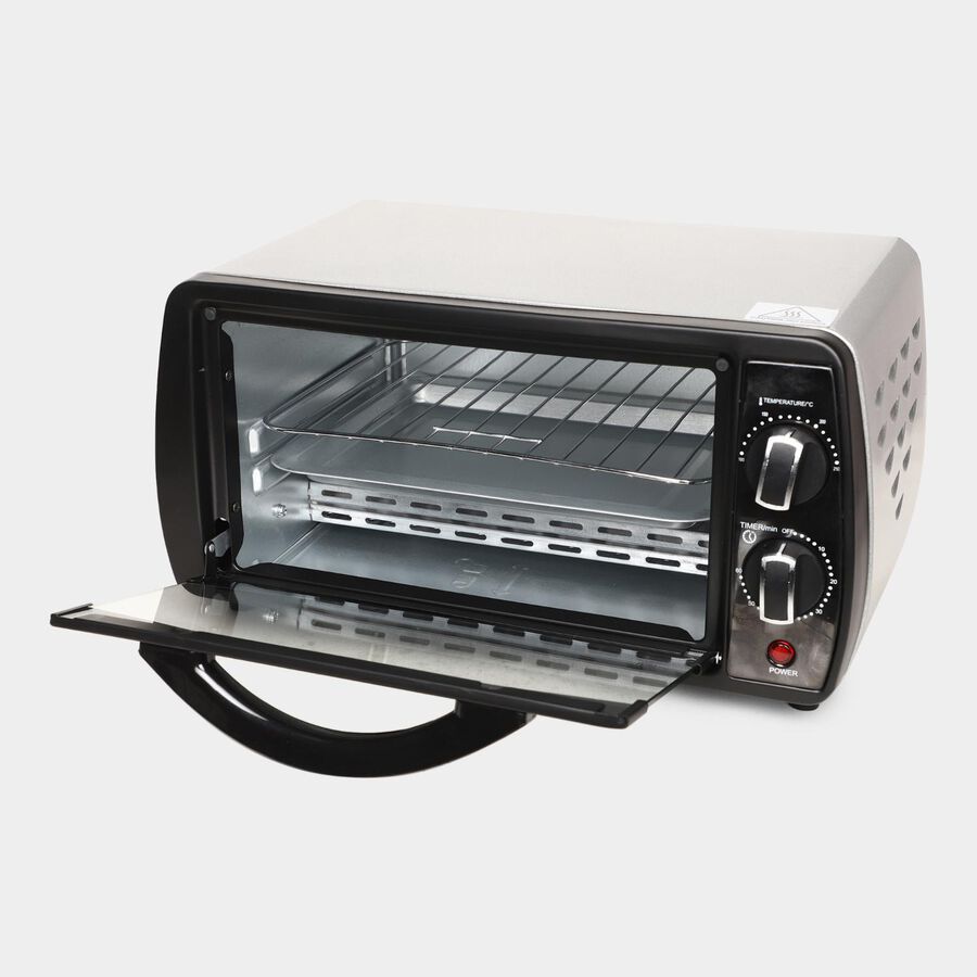 800 W Powder Coated Oven Toaster Griller, , large image number null