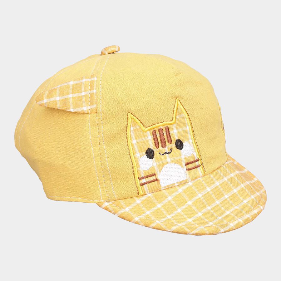 Kids' Yellow Nylon Cap, , large image number null