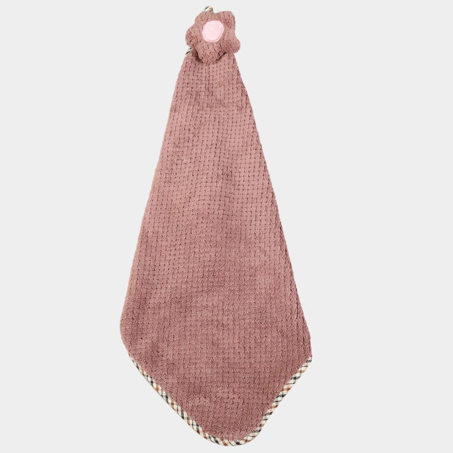 280 GSM Brown Polyester Wash Basin Towel, , large image number null