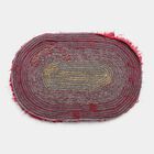 Maroon Solid Shaggy Doormat, , small image number null