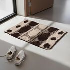 Anti-SKId Brown Polyester Door Mat, , small image number null