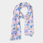 Women's Light Pink Polyester Scraf, , small image number null