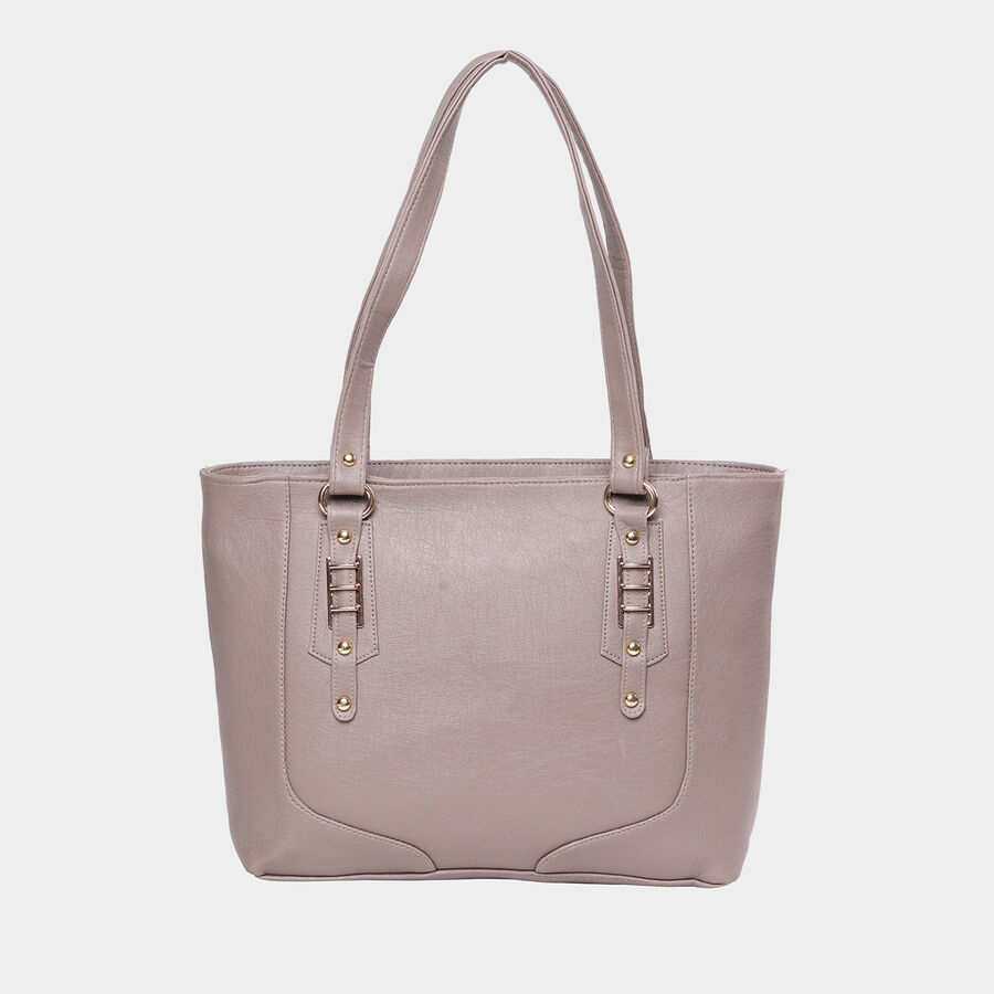 Women Embellished Grey Handbag, , large image number null