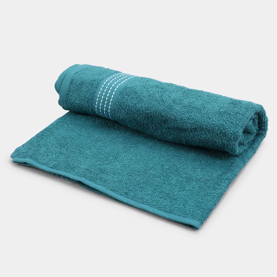 380 GSM Teal Cotton Bath Towel, , large image number null