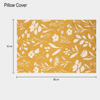 120 GSM Yellow Polyester Double Bedsheet, , small image number null
