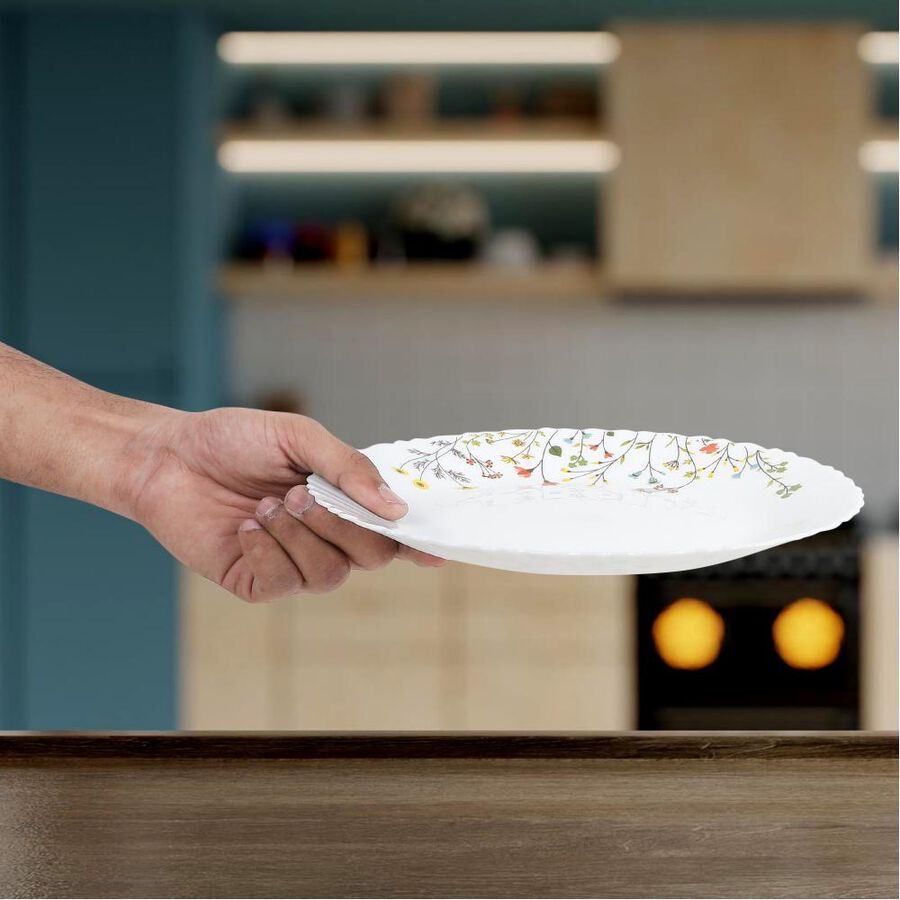 Cello 14 Pcs. Opalware Dinner Set, Microwave Safe Vishal Mega Mart India