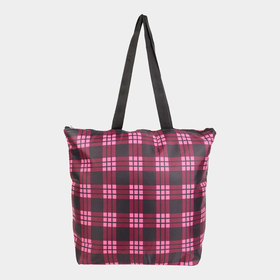 Women's Printed Fabric-Nylon Shopping Bag, Medium, , large image number null