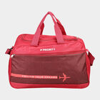 Red Polyester Duffle Bag, , small