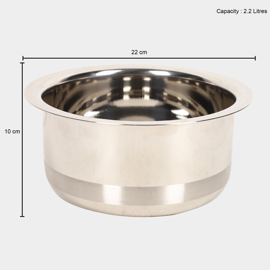 2.2 L Steel Patila, , large image number null