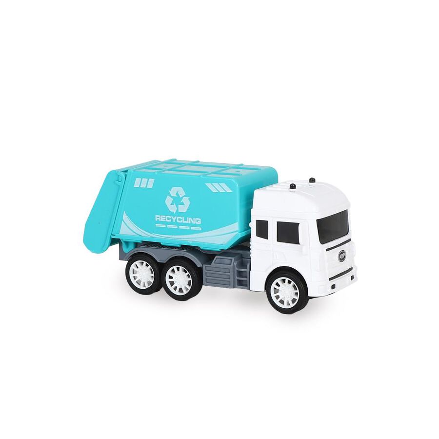 Kid's Blue-White Plastic Car, , large
