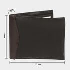 Men's Brown Polyurethane Wallet, , small image number null