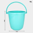 16L Plastic Bucket, , large