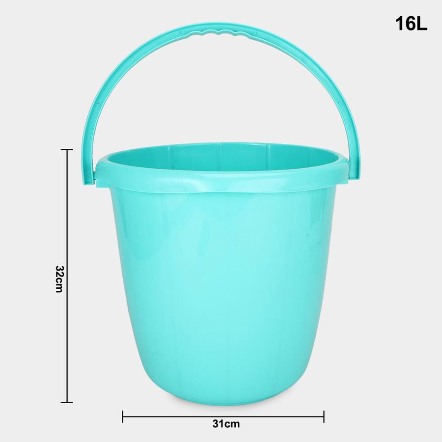 16L Plastic Bucket, , large