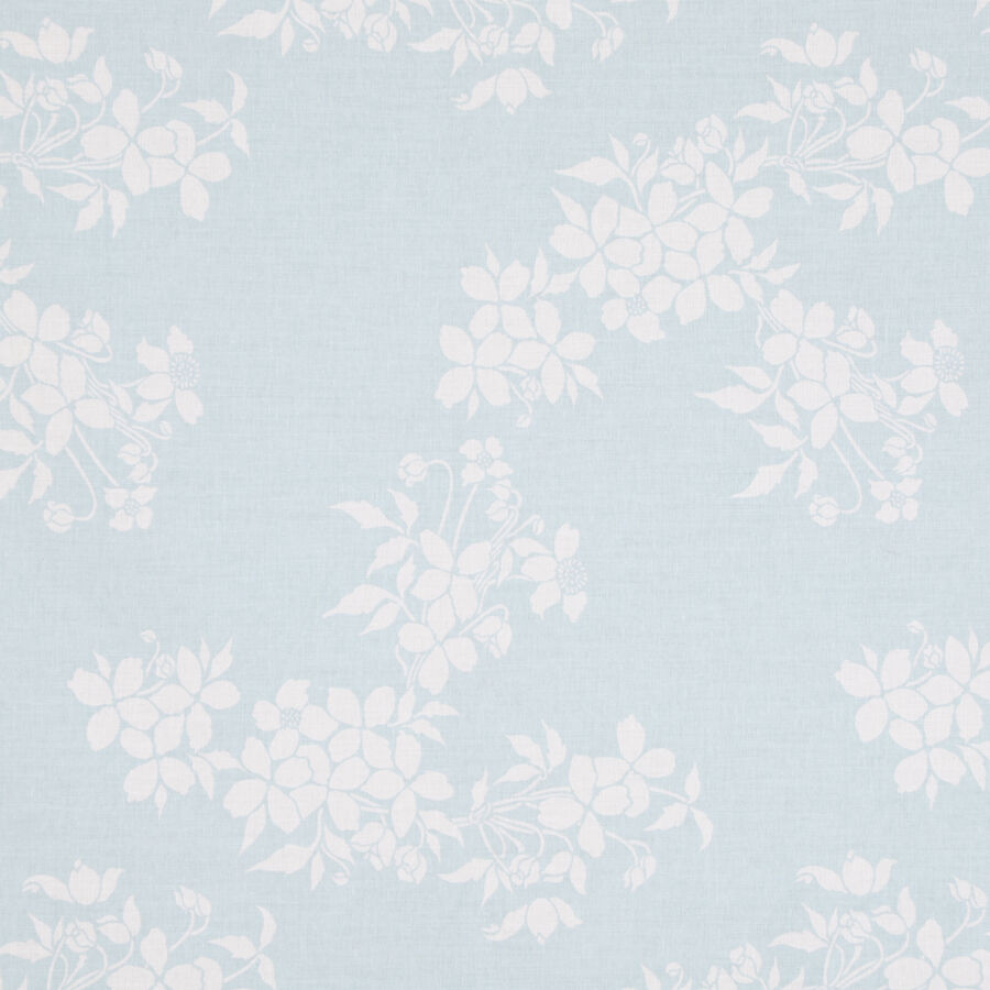 Blue Cotton Single Bedsheet, , large image number null