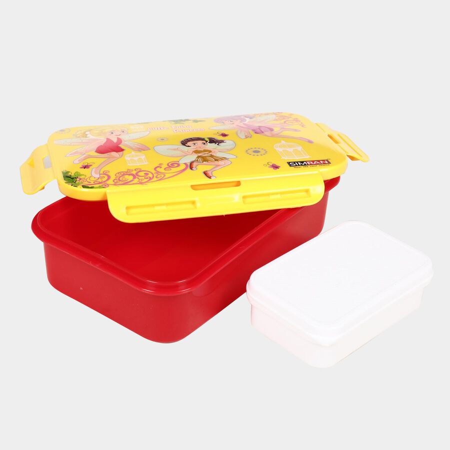 Plastic Lunch Box with Water Bottle, , large image number null