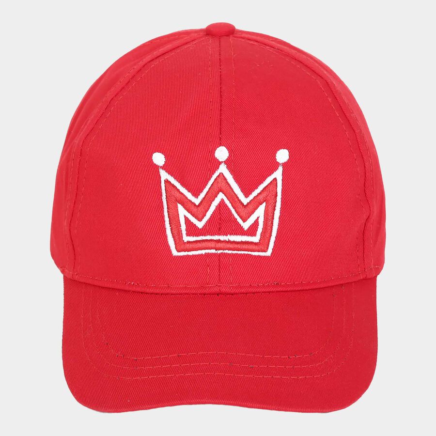 Kids' Red Canvas Cap, , large image number null
