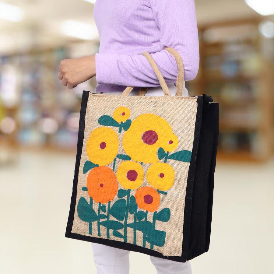 Multicolor Canvas Bag, , large