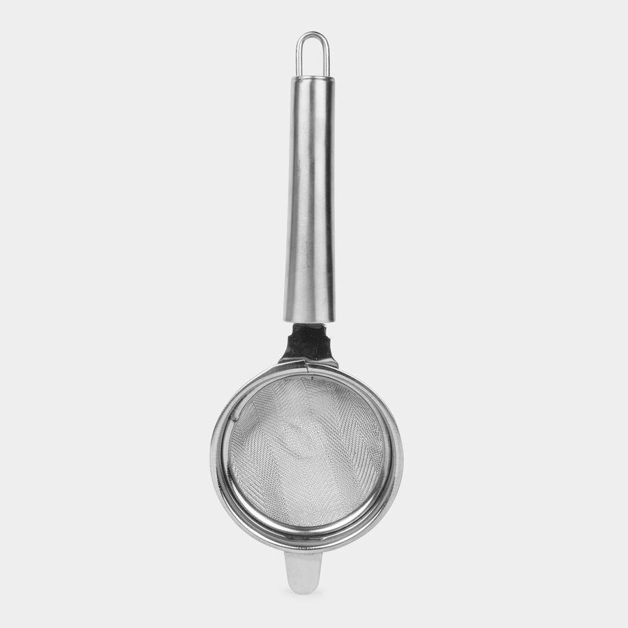 Stainless Steel Tea Strainer With Pipe Handle, , large image number null
