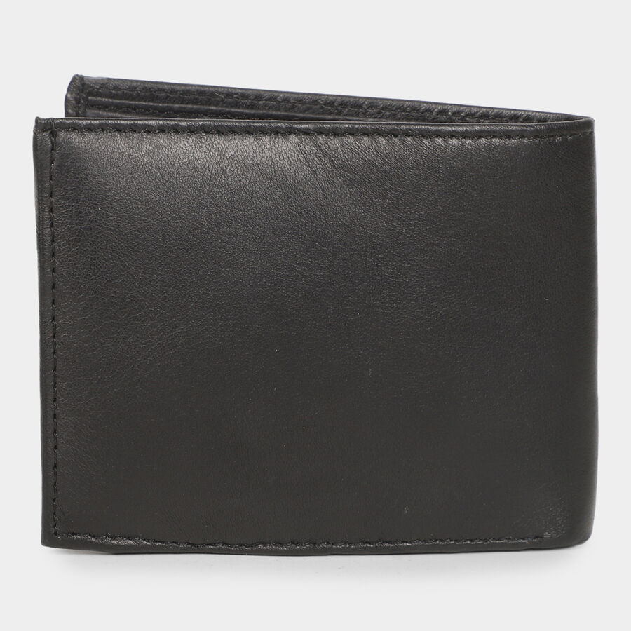 Men's Black PU Wallet, , large image number null