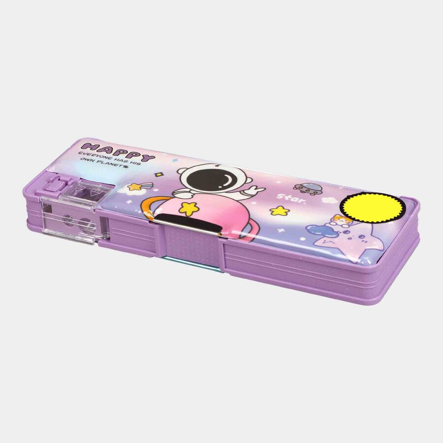 Magnetic Pencil Box - Color/Design May Vary, , large image number null