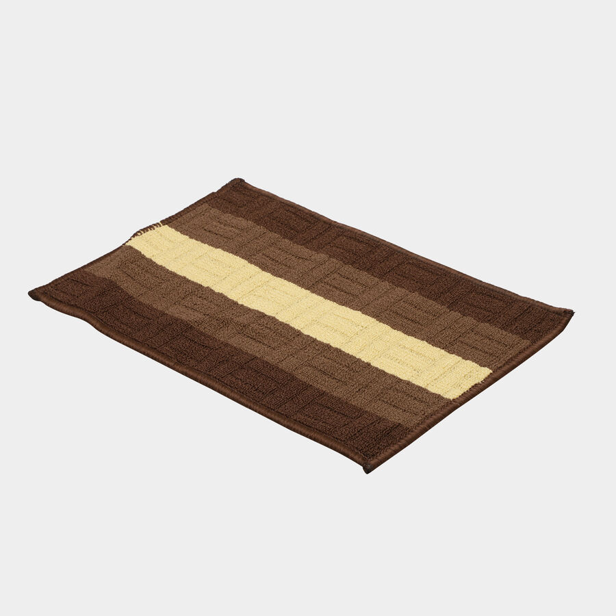 Anti-Skid Brown Polypropylene Door Mat, , large image number null