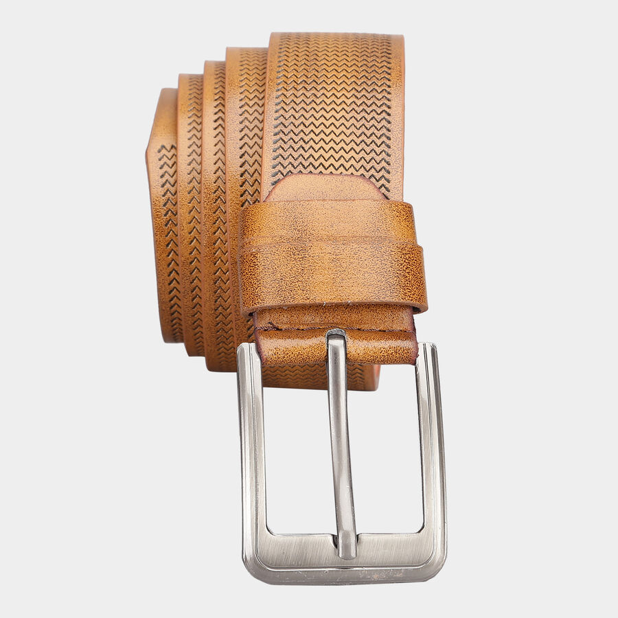 Men Casual Tan Belt (36 in.), , large image number null