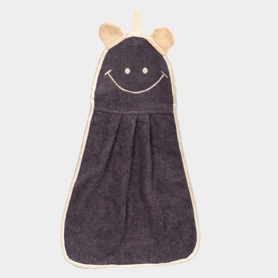 250 GSM Grey Cotton Wash Basin Towel, , large