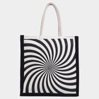 Black Canvas Lunch Bag, , small image number null