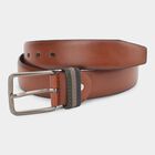 Men's Brown Pu Casual Belt , , small