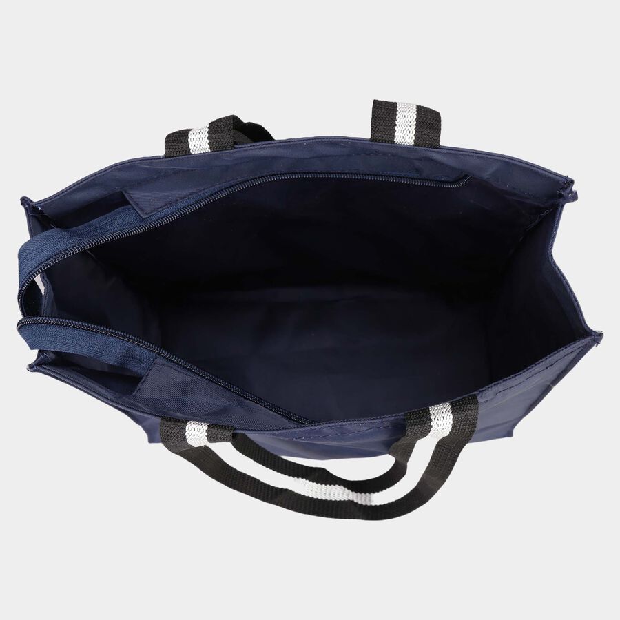 Navy Blue Fabric-Polyester Bag, , large image number null