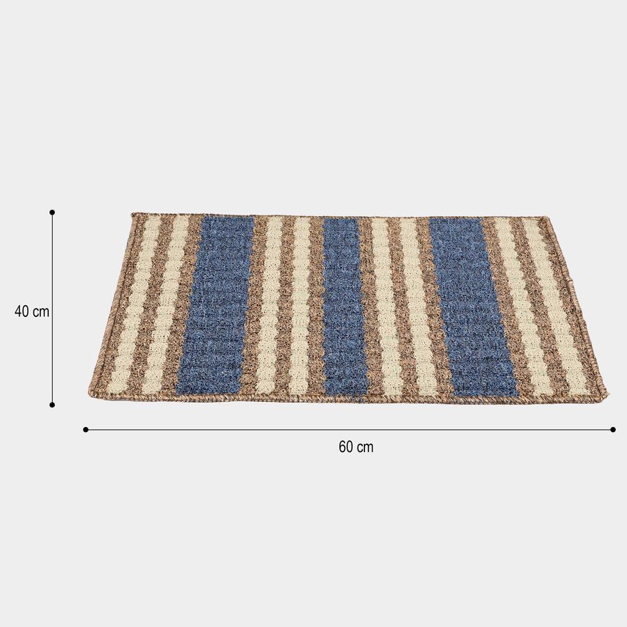 Anti-Skid Blue Polypropylene Door Mat, , large image number null