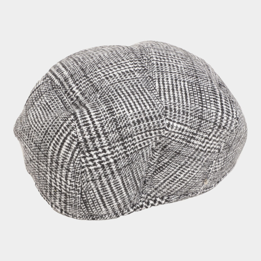 Men's Grey Acrylic Cap, , large image number null