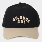 Black Men's Cotton Cap, , small