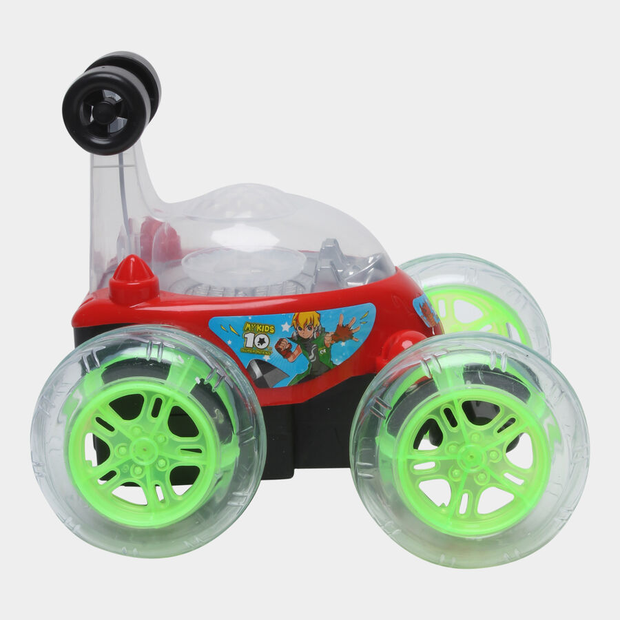 Kid's Toy Dual Direction Ben 10 Rc Car - Color/Design May Vary, , large image number null