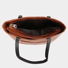 Women's Tan Polyurethane Hand Bag, , small image number null