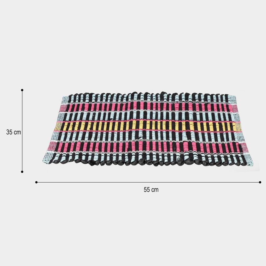 Multicolour Polyester Door Mat, , large