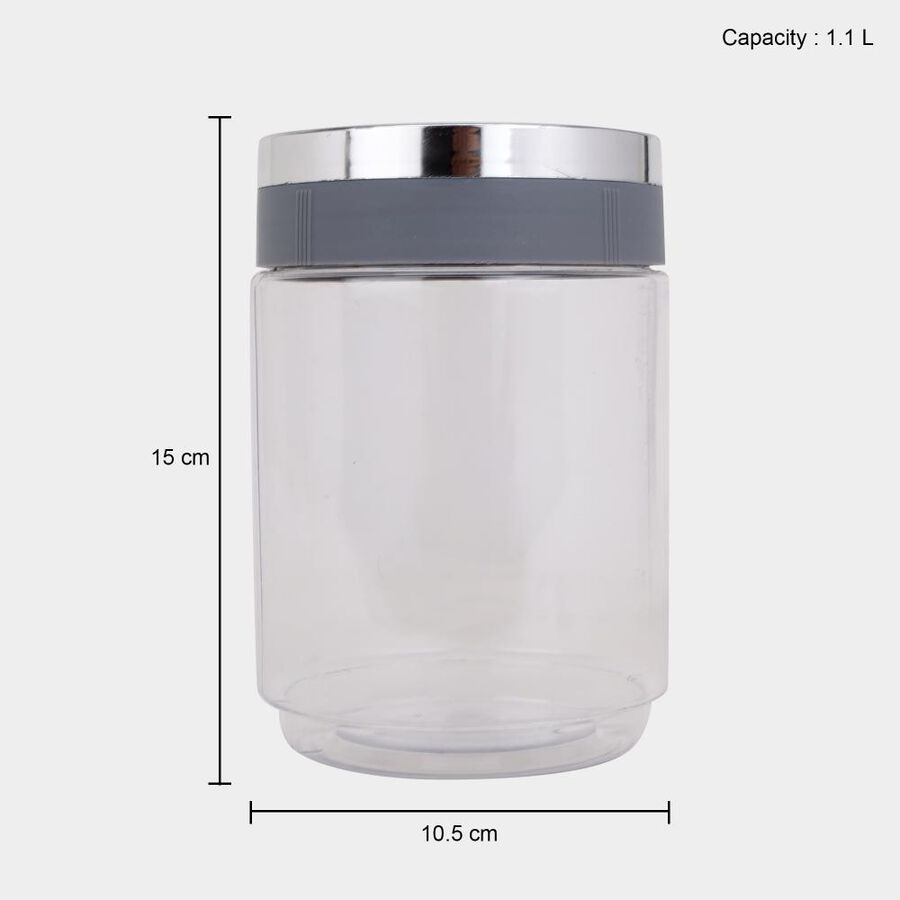 1.1 L Plastic Container Set of 3, , large image number null