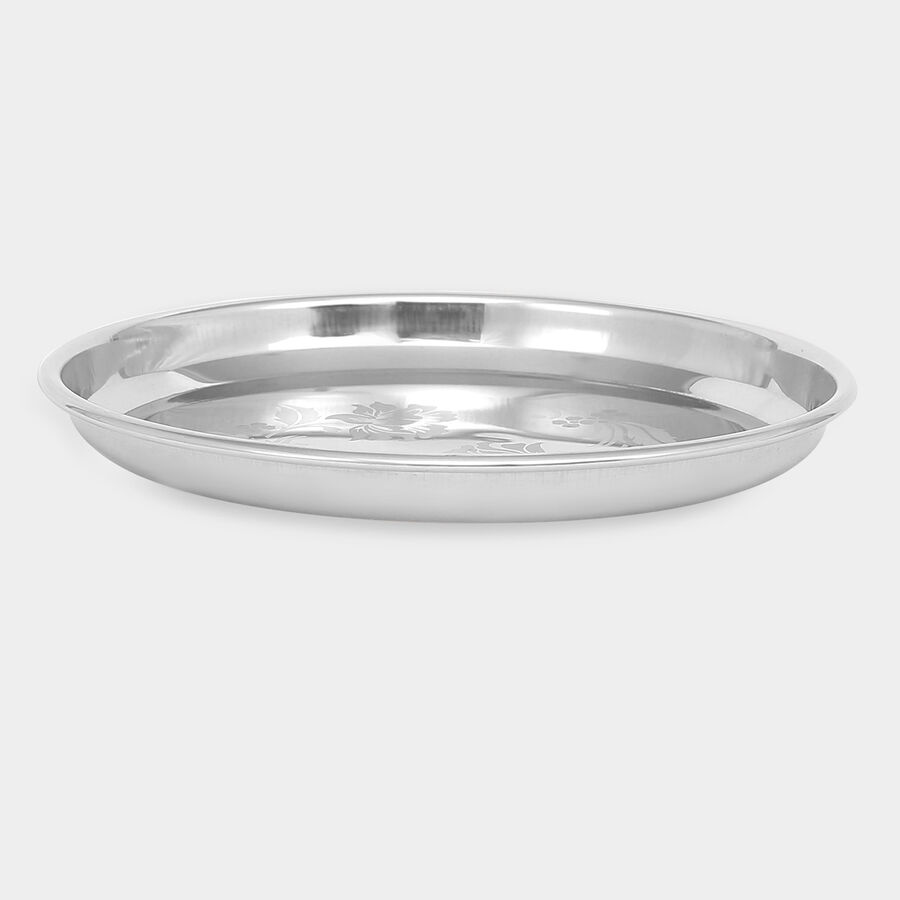 Stainless Steel Plate, 27.5 cm, , large image number null