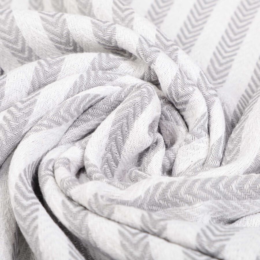 220 GSM Grey Cotton Bath Towel, , large image number null