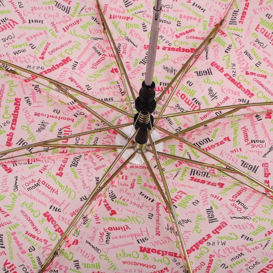 Brink Pink Polyester Ladies Umbrella, , large