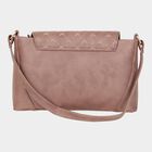 Women's Brown Polyurethane Handbag, , small image number null