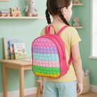 Kid's Rainbow Pop-It Fidget Backpack , , small