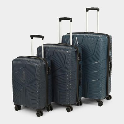 Hard Case Dark Blue Trolley Bag 