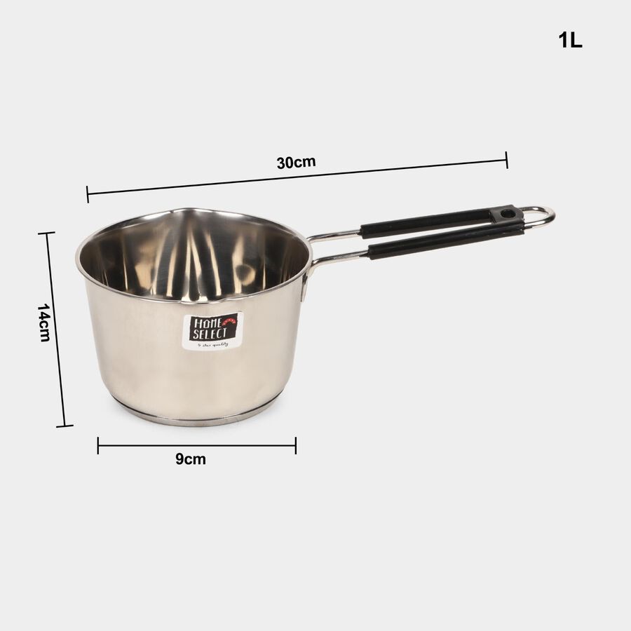 1 L Steel Sauce Pan, , large image number null